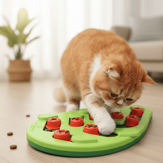 Petsify™ CloudHunter: Interactive Cat Treat Puzzle & Foraging Board