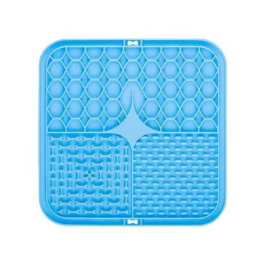 Silicone Licking Mat & Slow Feeder for Dogs – Training & Mealtime Fun
