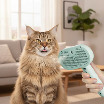 Petsify™ Steam-Groom: The 3-in-1 No-Shed Brush
