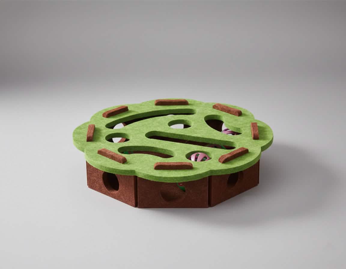 Petsify™ Hunter’s Maze — Interactive Felt Puzzle Box