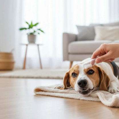 Petsify™ FreshTouch: Ultra-Soft Silicone Finger Toothbrush for Dogs & Cats